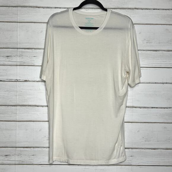 Tommy John Second Skin Crewneck Undershirt White Size XL - Picture 2 of 7